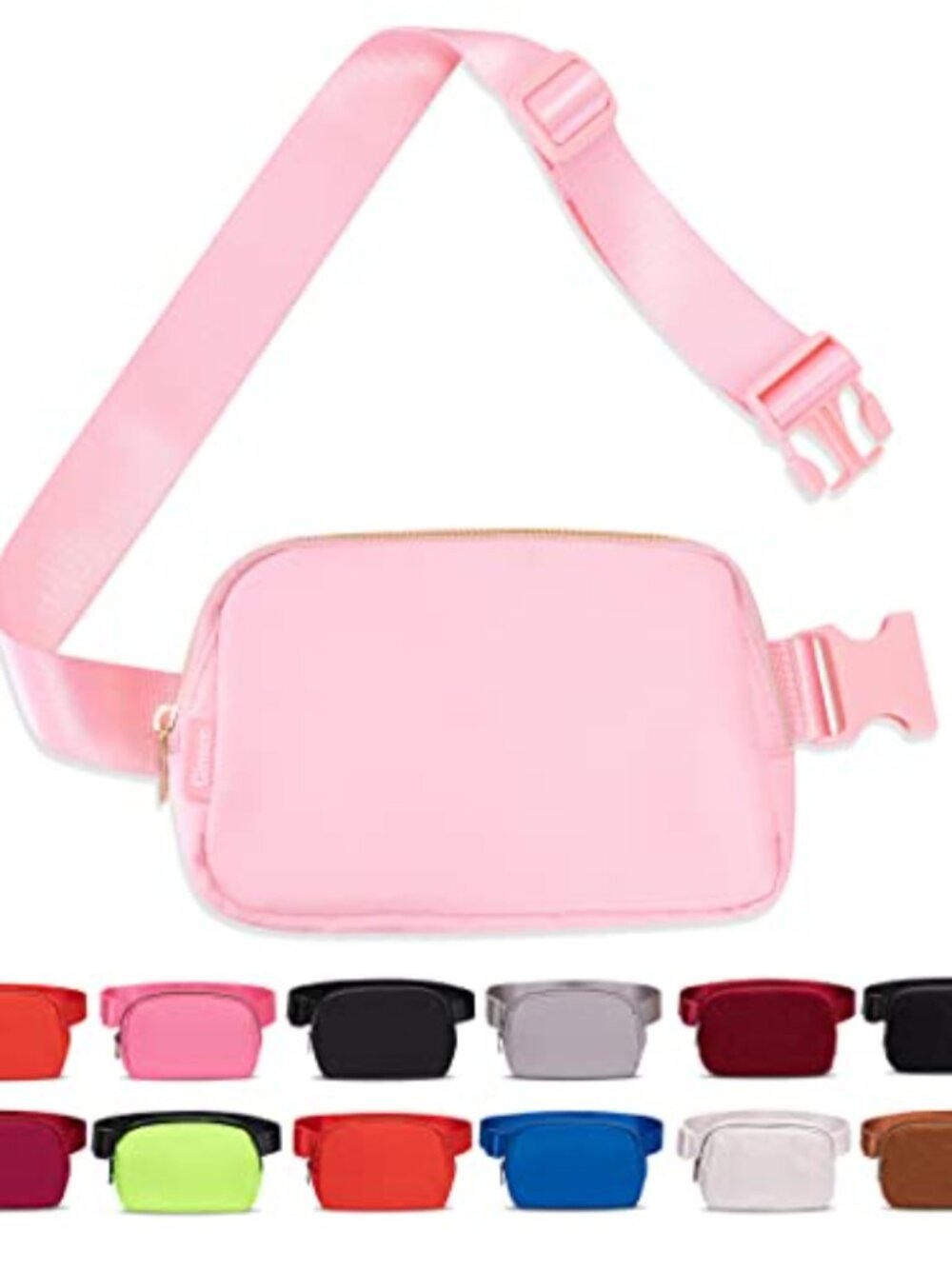 Nylon Waterproof Belt Bag Adjustable Strap Running Travel Fanny Pack